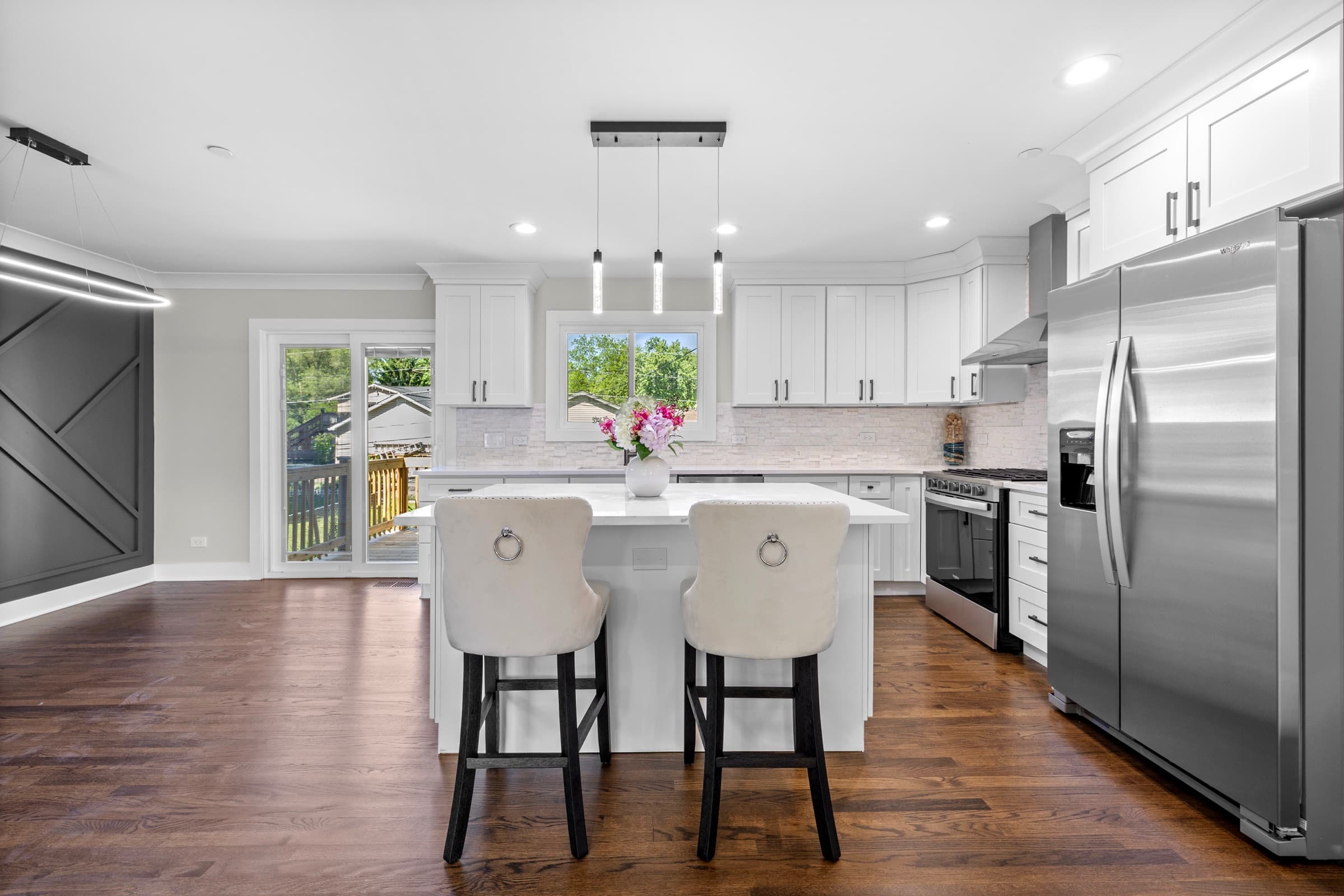 Modern White Kitchen — Listing Shoot — Chicagoland — photo 1