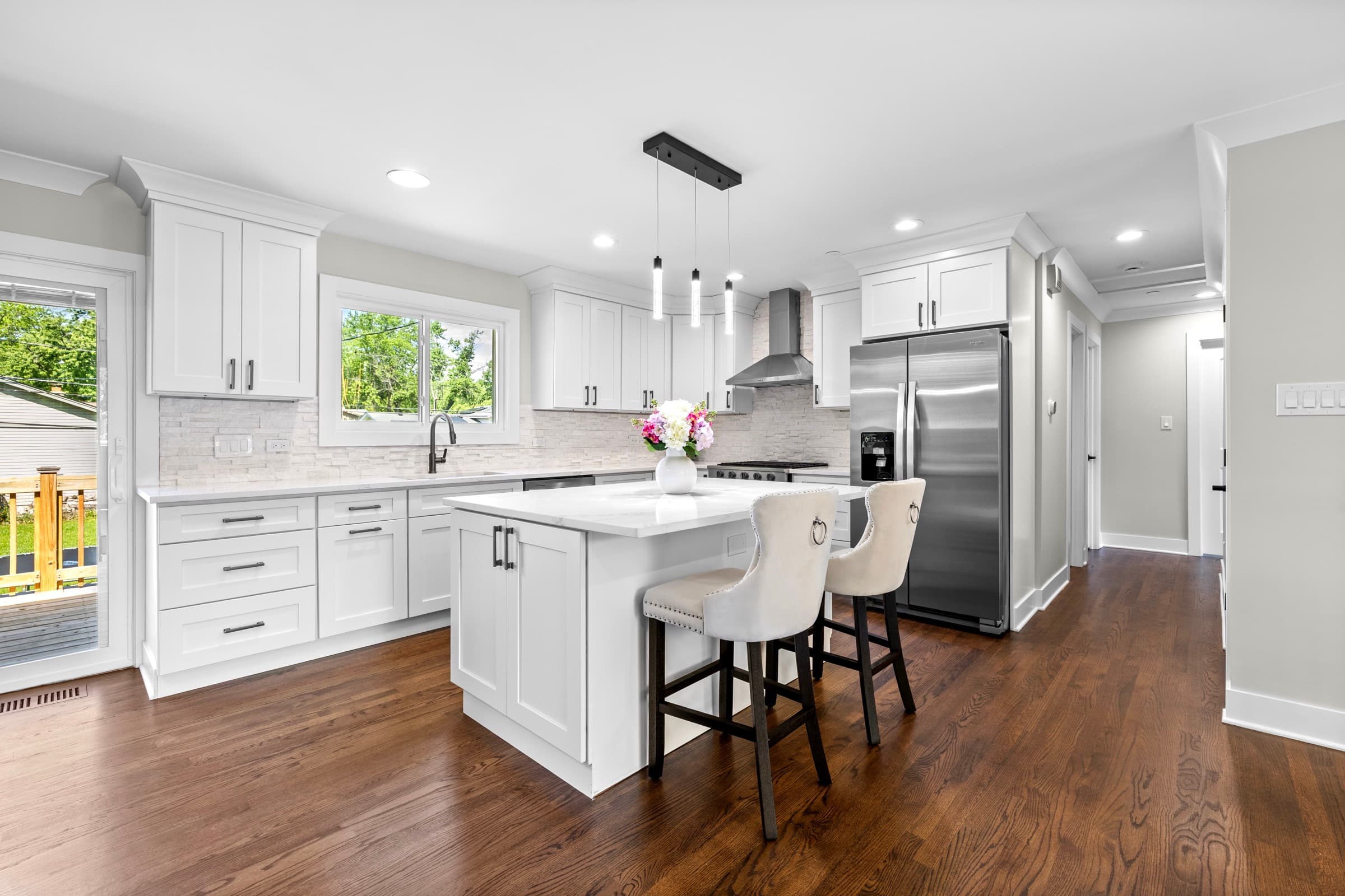 Modern White Kitchen — Listing Shoot — Chicagoland — photo 2