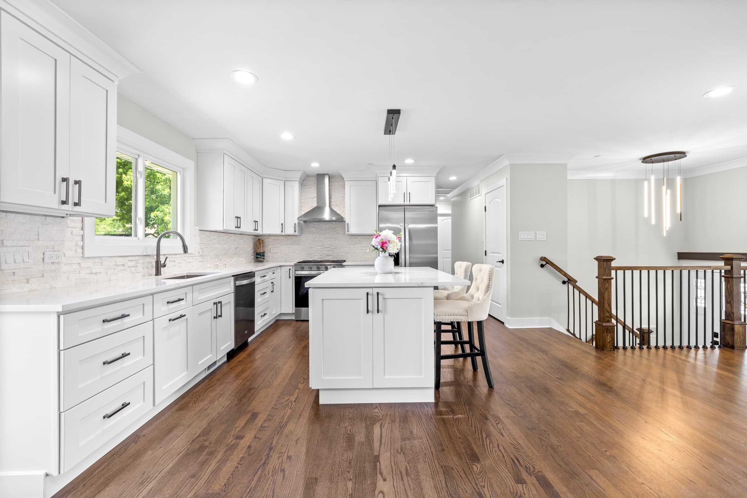 Modern White Kitchen — Listing Shoot — Chicagoland — photo 3
